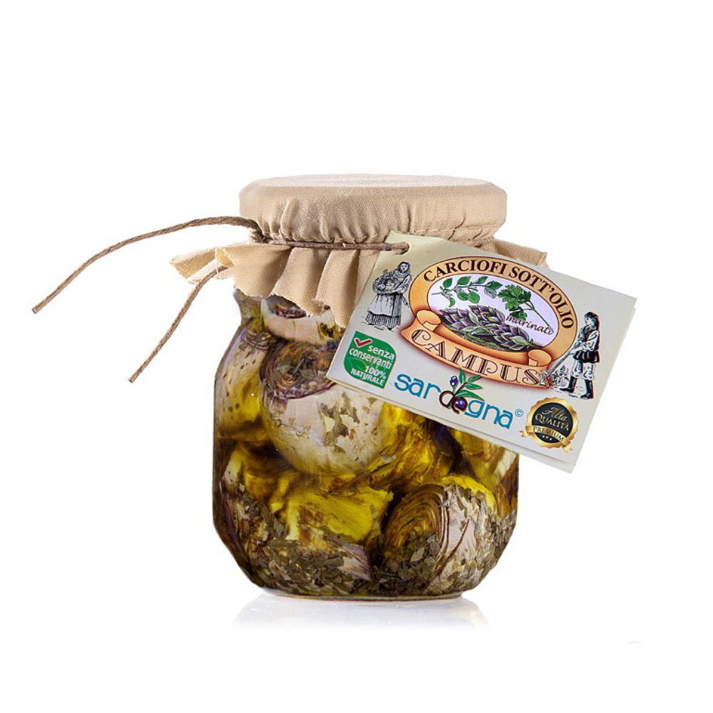 Carciofi sottolio marinati Campus